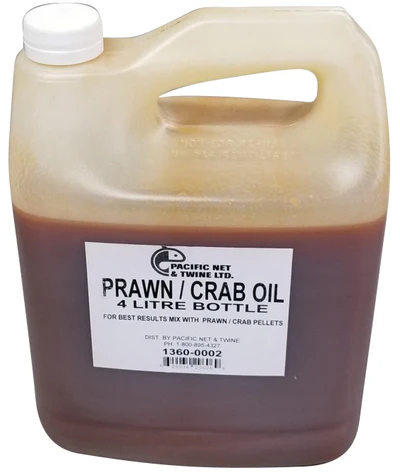 Prawn and crab oil 4 litre bottle